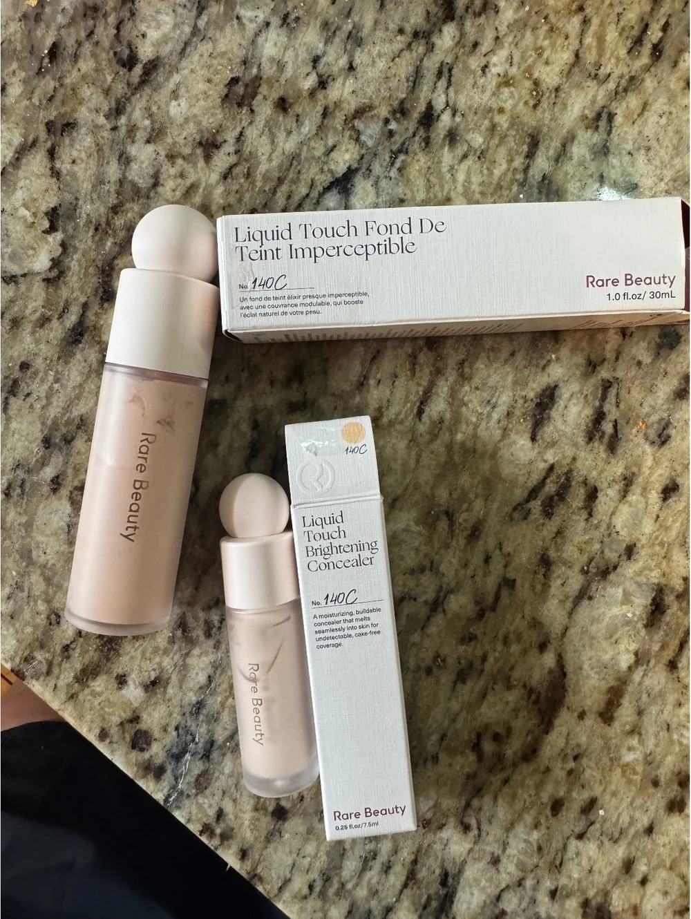 RARE BEAUTY LIQUID TOUCH 130C FOUNDATION AND CONCEALER NEW SELENA GOMEZ ULTA